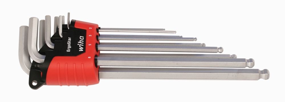 Wiha ErgoStar Ball Hex L-Key 9 Pc. Set