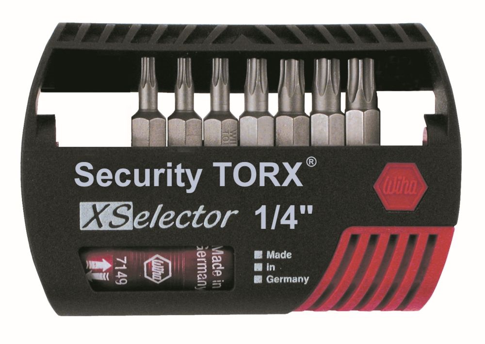 Wiha Security TorxPlus® XSelector Bit Set