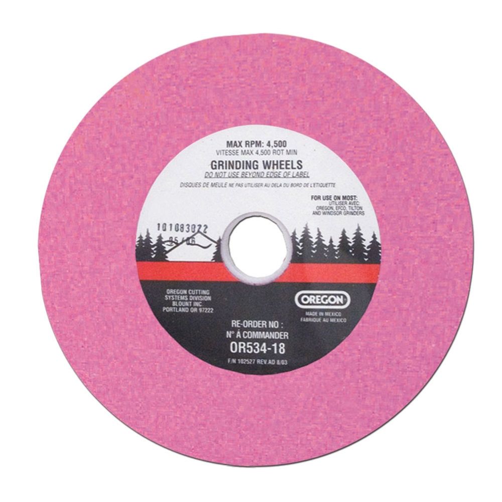 Oregon Aluminum Oxide Chain Grinding Wheel (53/4" x 1/8") OR53418