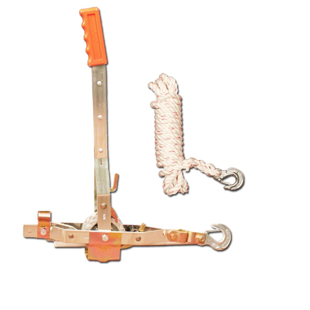 Outillage Levage Extracteur De Corde Maasdam - Corde De 6,1 M Incluse - Usage Professionnel - Grande Portée 3/4 Tonne