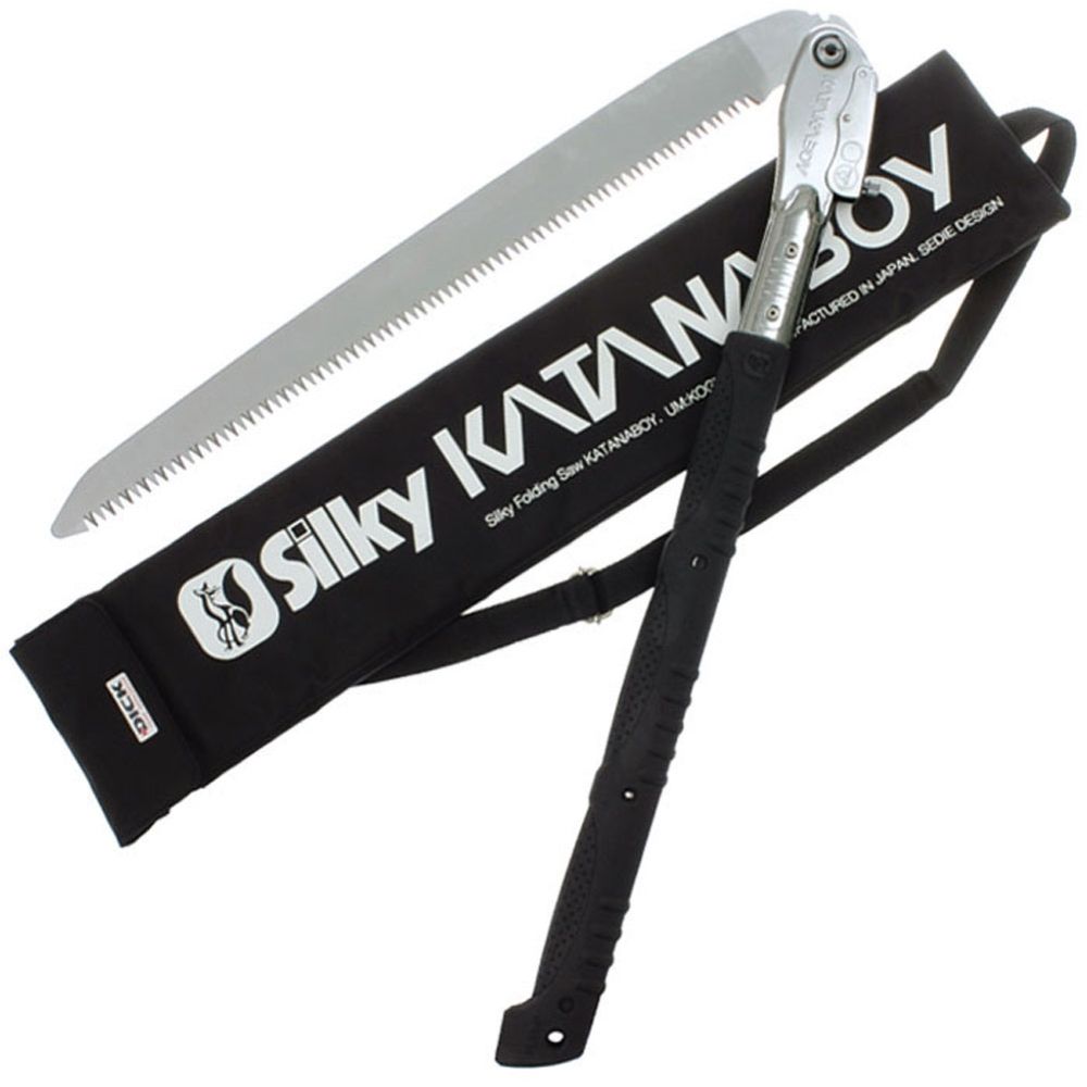 Silky Katanaboy 19-4/5" (500mm) Straight Folding Pruning Saw (Extra Large Teeth)