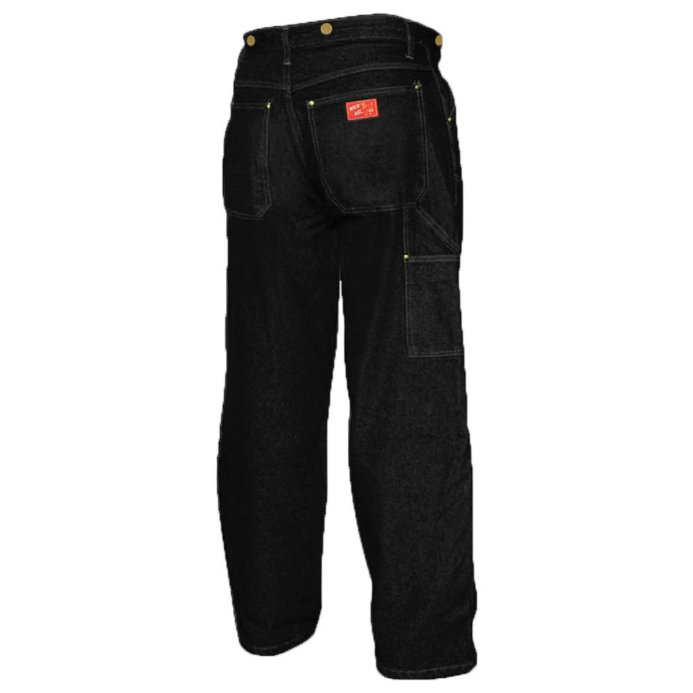 Wild Ass Double Front Black Denim Work Pants