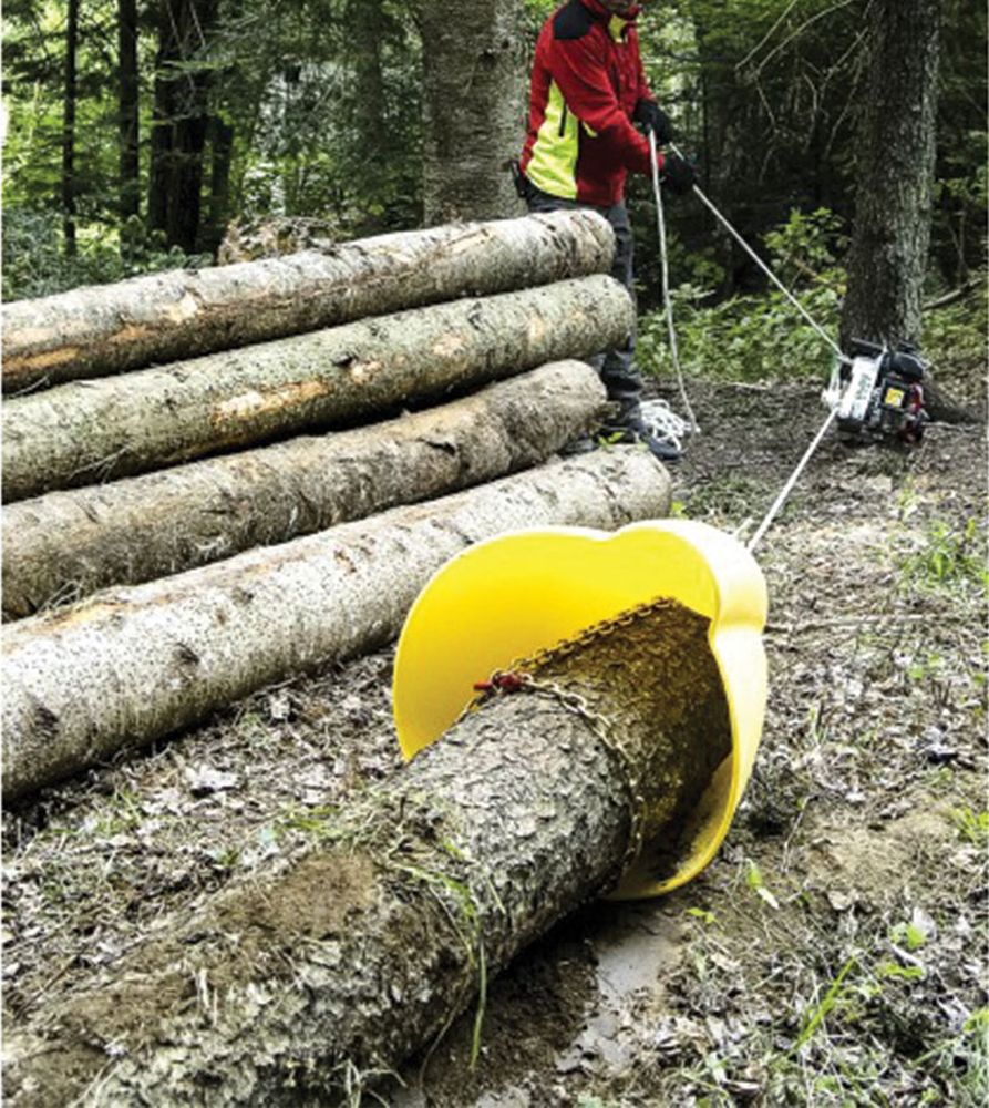 Portable Winch Skidding Cone (Fits Logs up to 20")
