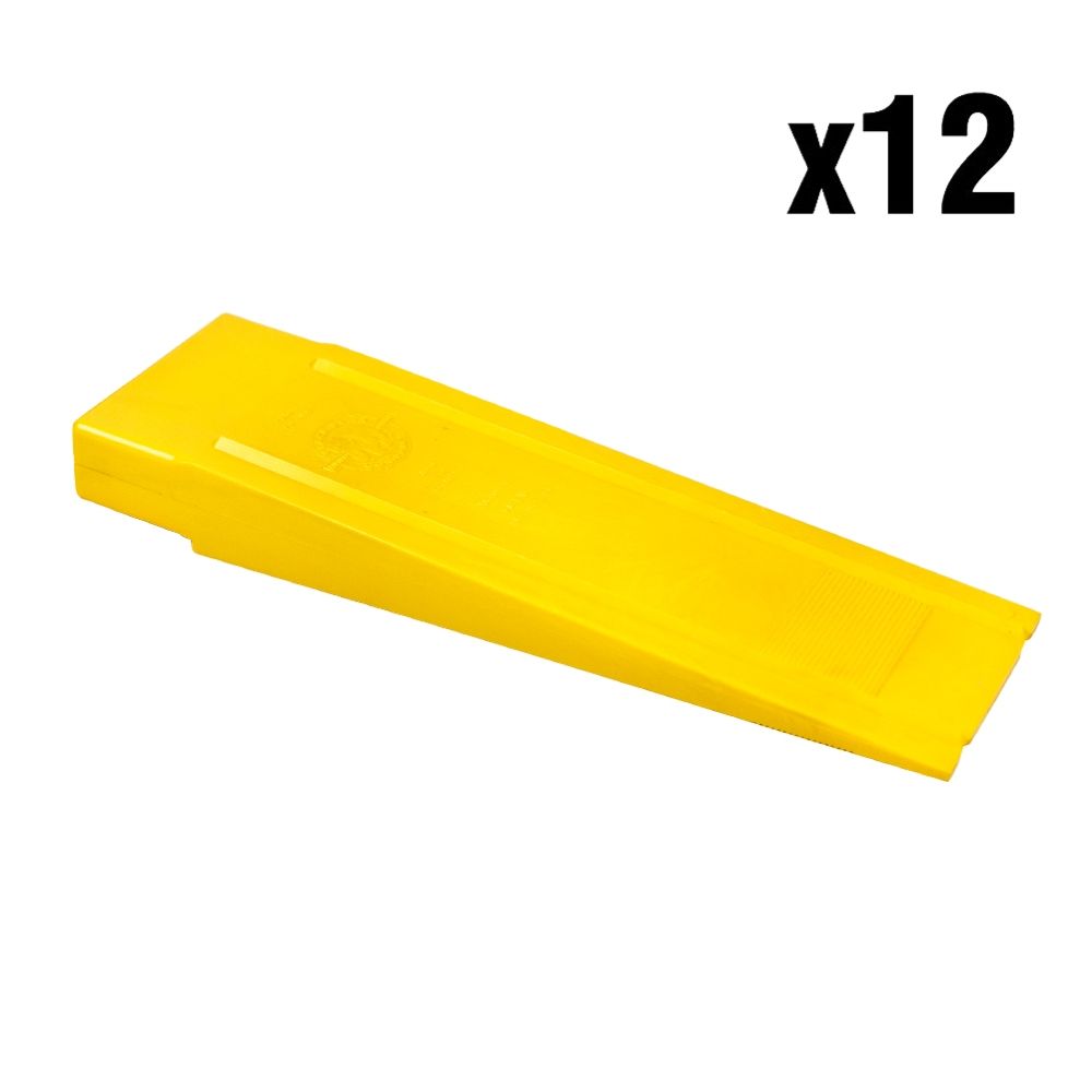 Black Bear 10" Rifled Tree Falling Wedges (Dozen)