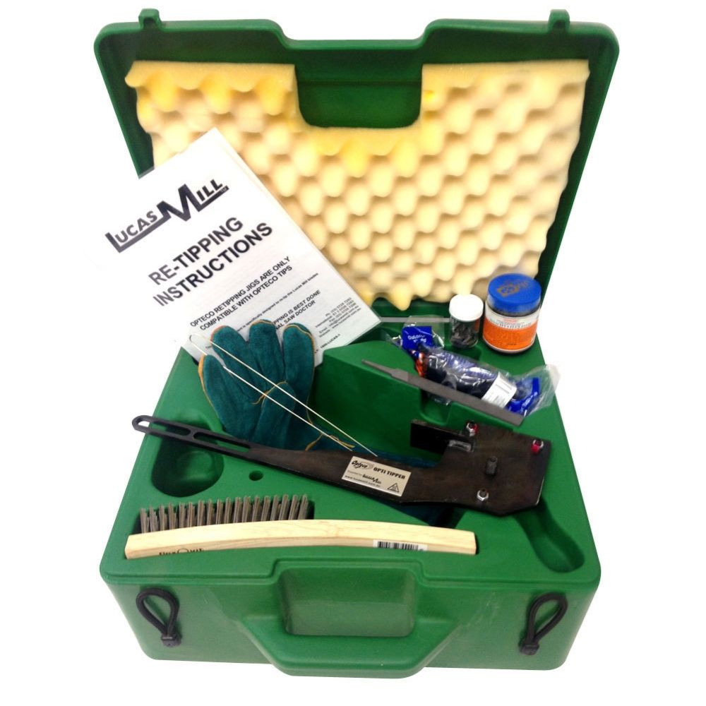 Lucas Mill Re-Tipping Jig Kit 10"