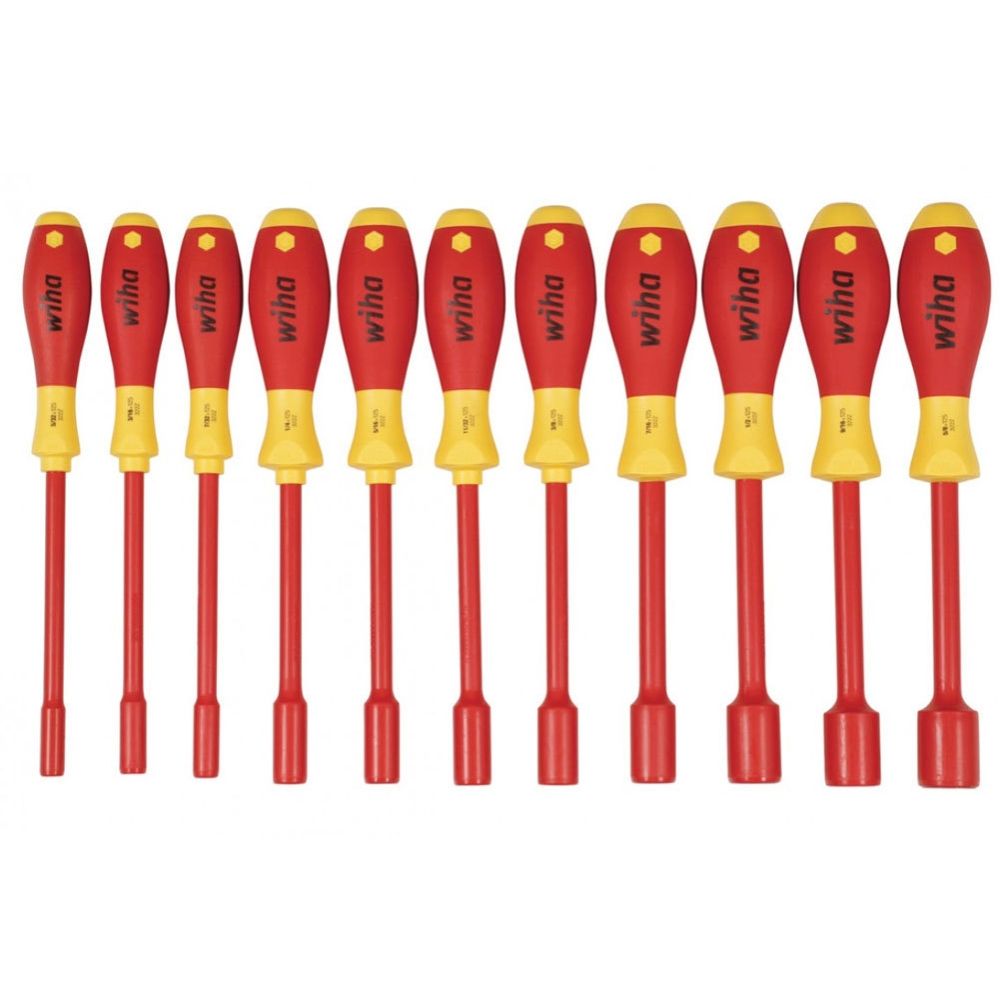 Wiha Insulated Inch Nut Driver 11 Pc. Set