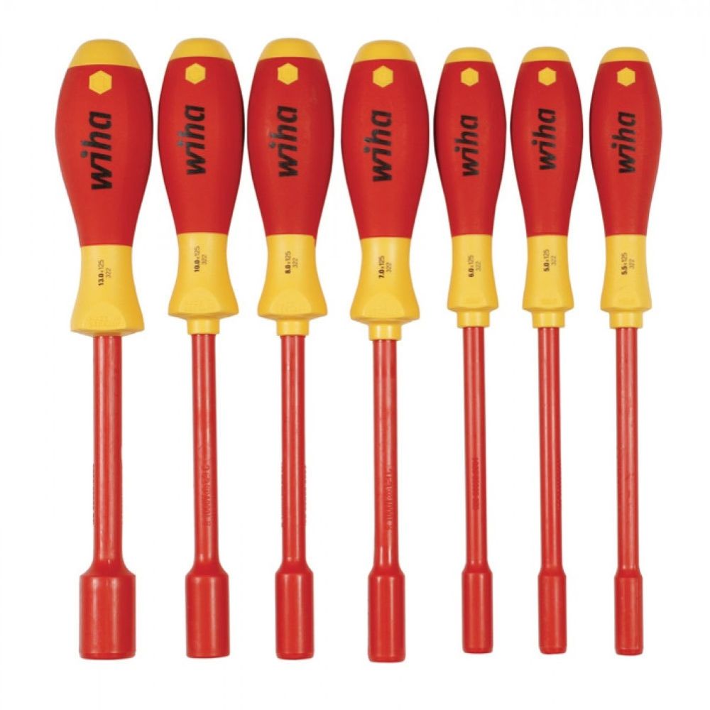 Wiha Insulated Metric Nut Driver 7 Pc. Set
