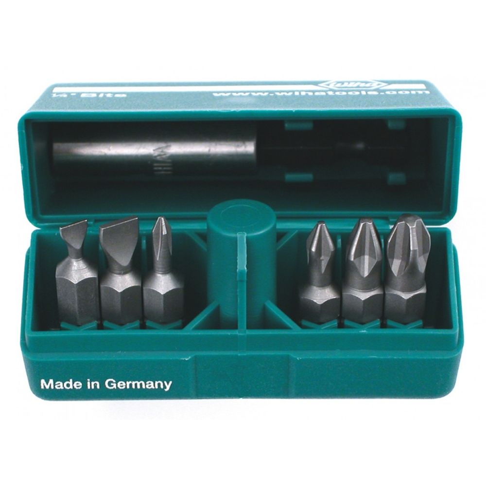 Wiha Slotted & Phillips Pokitpak Insert 7Pc