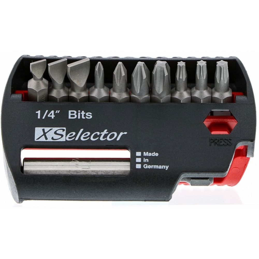 Wiha Slotted Phillips Torx® XSelector Bit Set