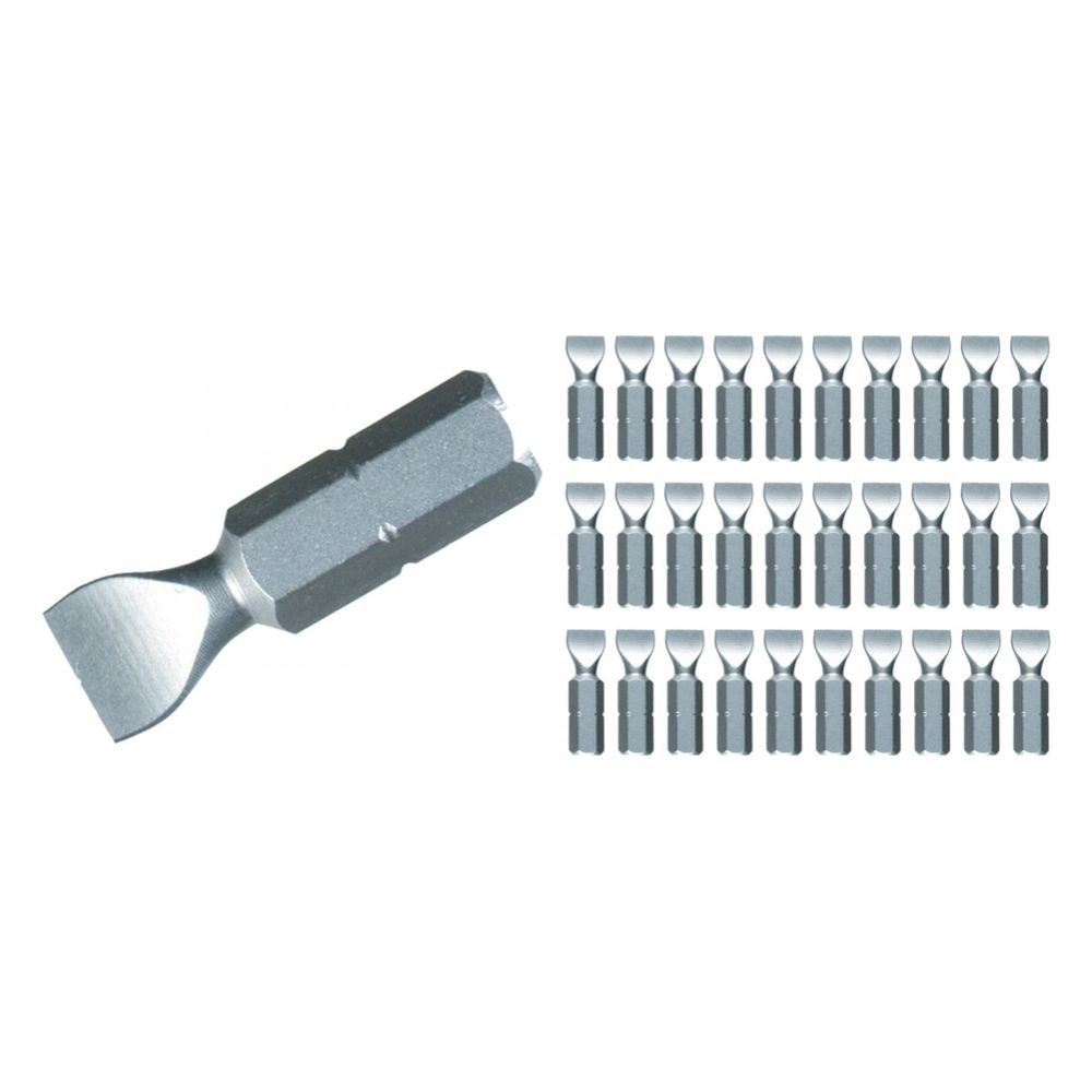 Wiha Slotted Contractor Insert Bit 4.5mm 30Pc