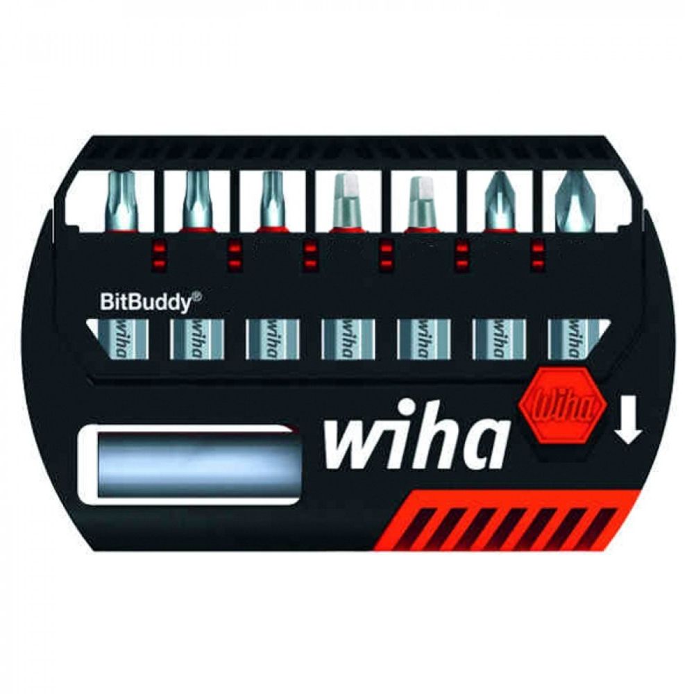 Wiha Impact Insert Bit Buddy Set Ph, Sq, Tx