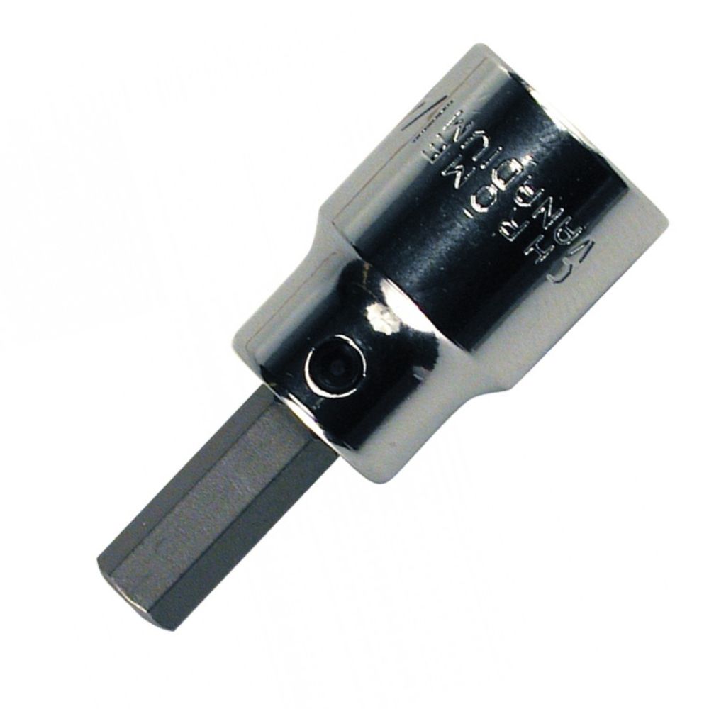 Wiha Security Hex Bitsocket 3/8 Sq Drive 5/64