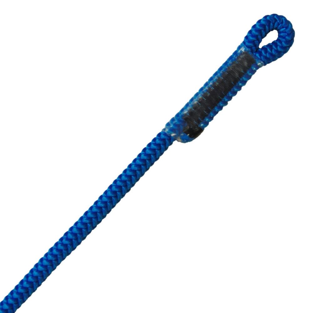 Samson 1/2" True Blue 12-Strand Climbing Rope (200' Hank with Sewn Tight Eye)