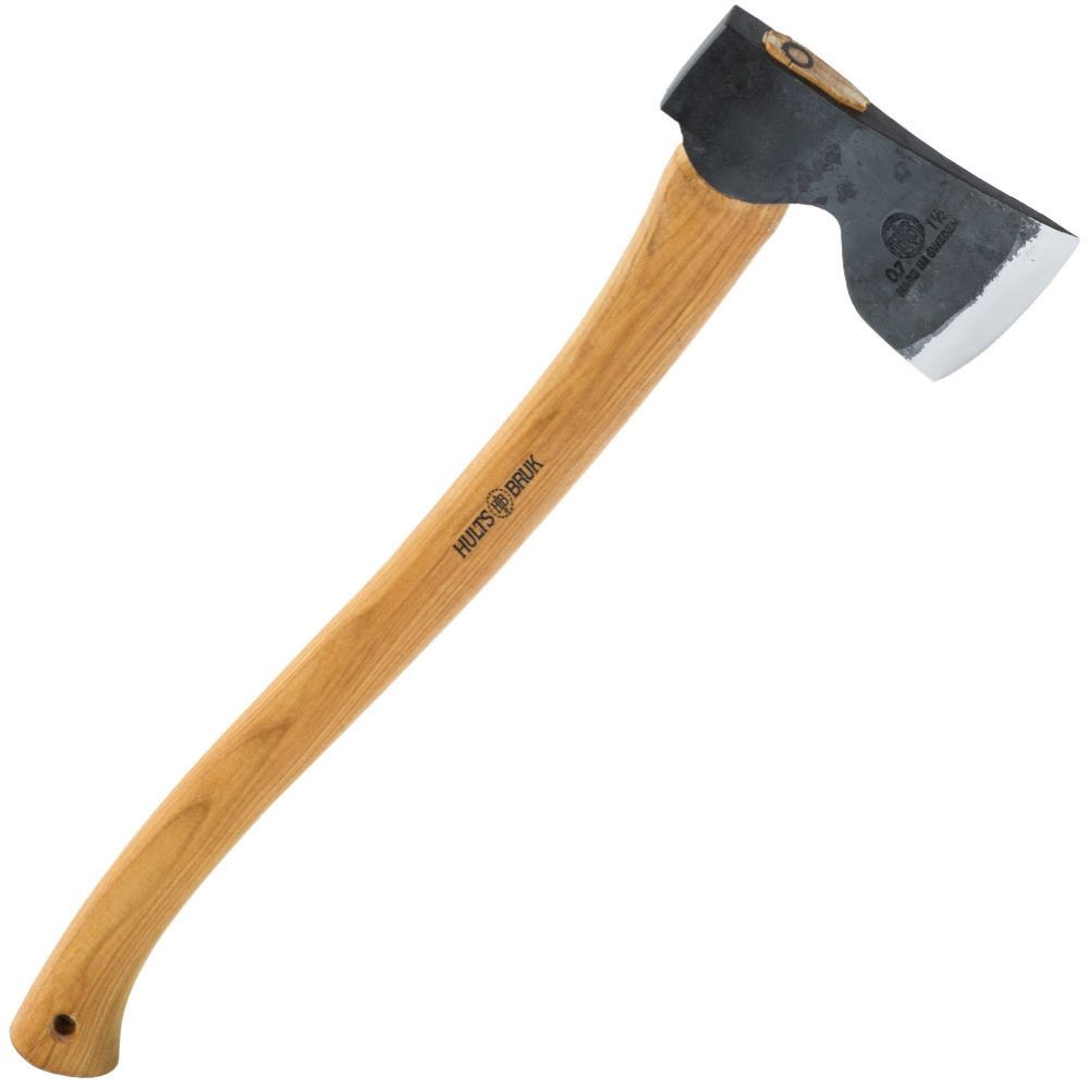 Hults Bruk Akka Forester's Axe (1.5 lbs) with 24" Curved Handle