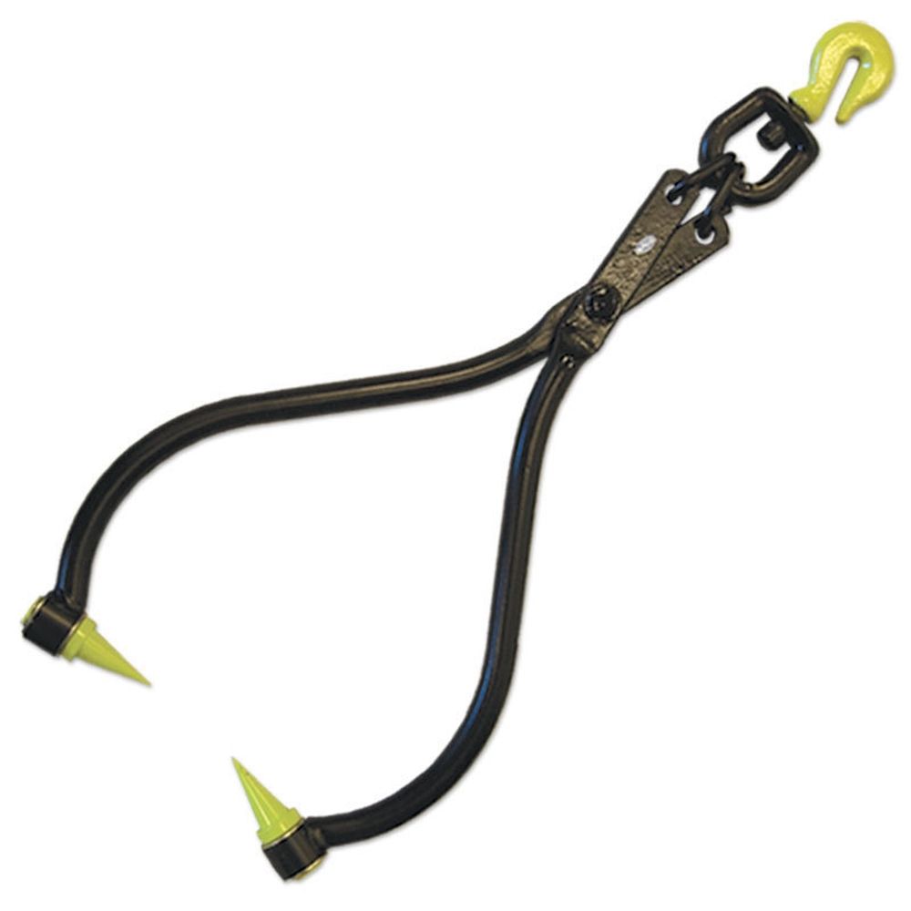 Timber Tuff Swivel Grab Log Skidding Tongs (25") with Rotating Teeth