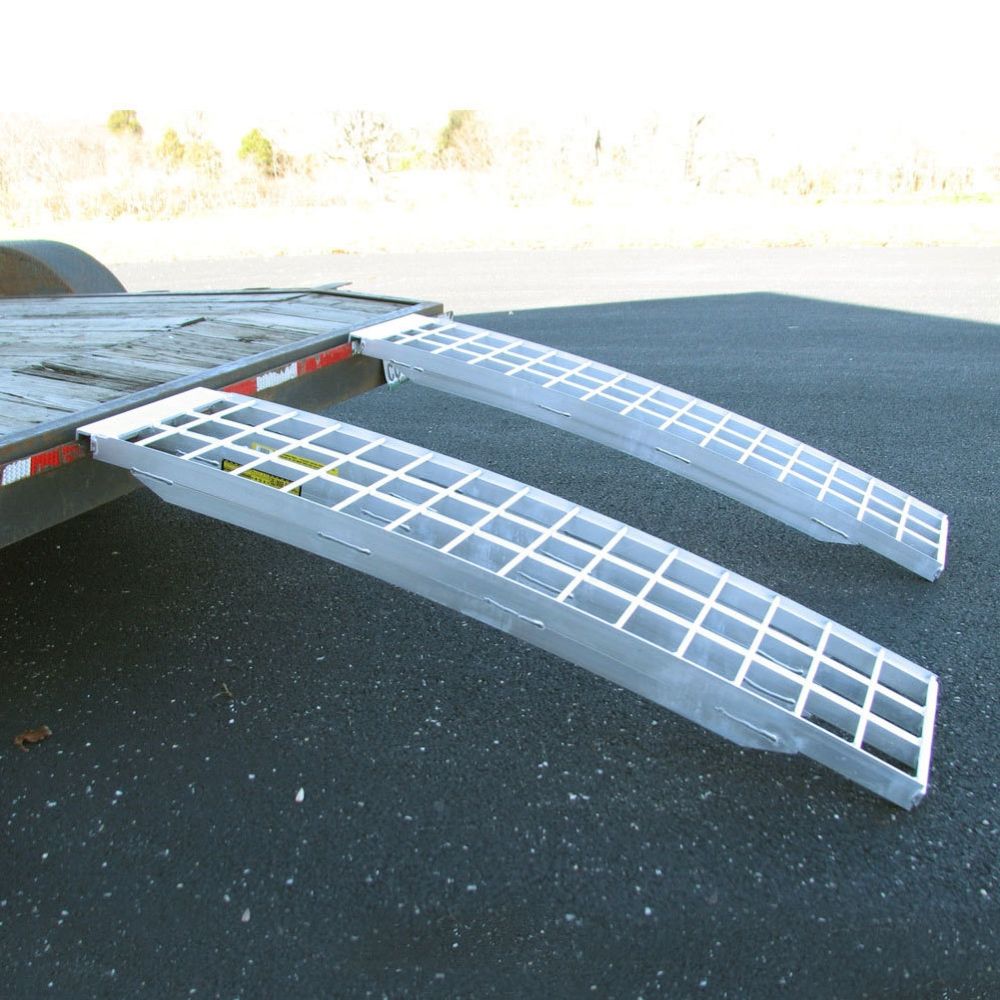 Aluminum Arch Ramp Model 516 H10 (W/ Plate)