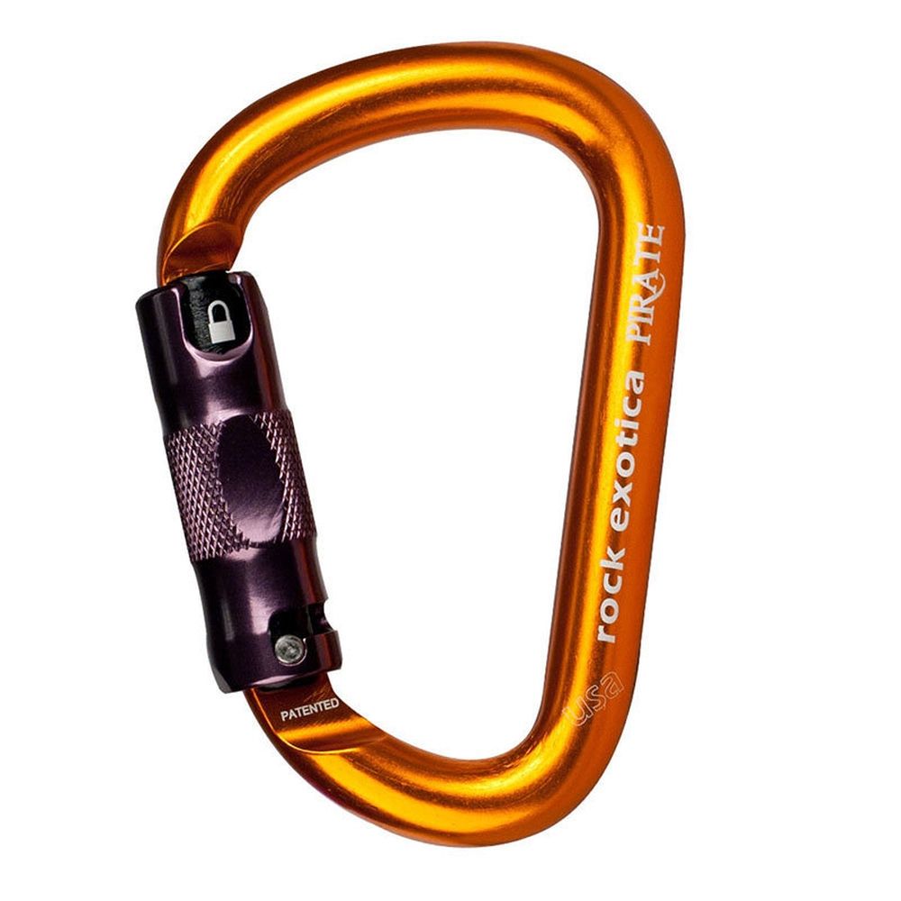 Rock Exotica Pirate Auto-Lock Aluminum Carabiner C1 A