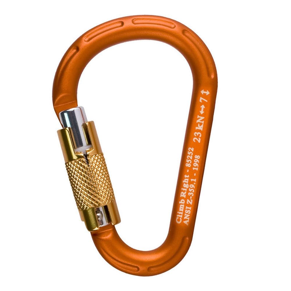 Climb Right Triple-Lock Aluminum HMS Carabiner