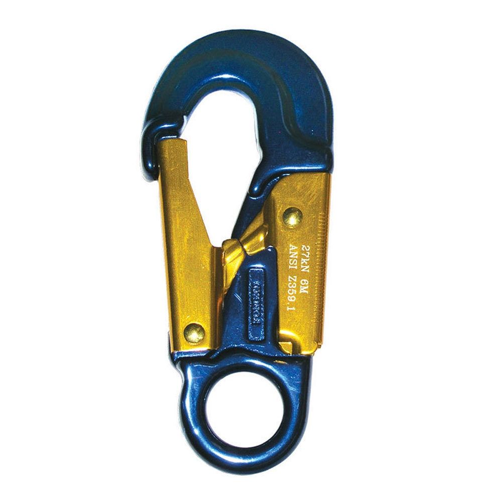 ArborMAX Locking Aluminum Rope Snap (Blue/Gold)