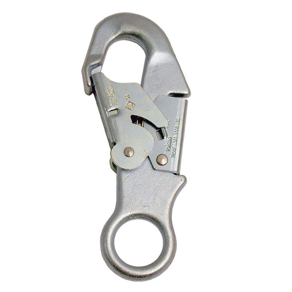 Bourdon Forge Locking Steel Rope Snap (Silver) 1234-1S