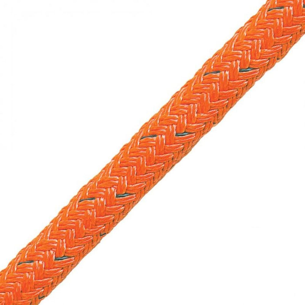 Samson 1" Stable Braid Double Braid Bull Rope (600' Reel) Orange