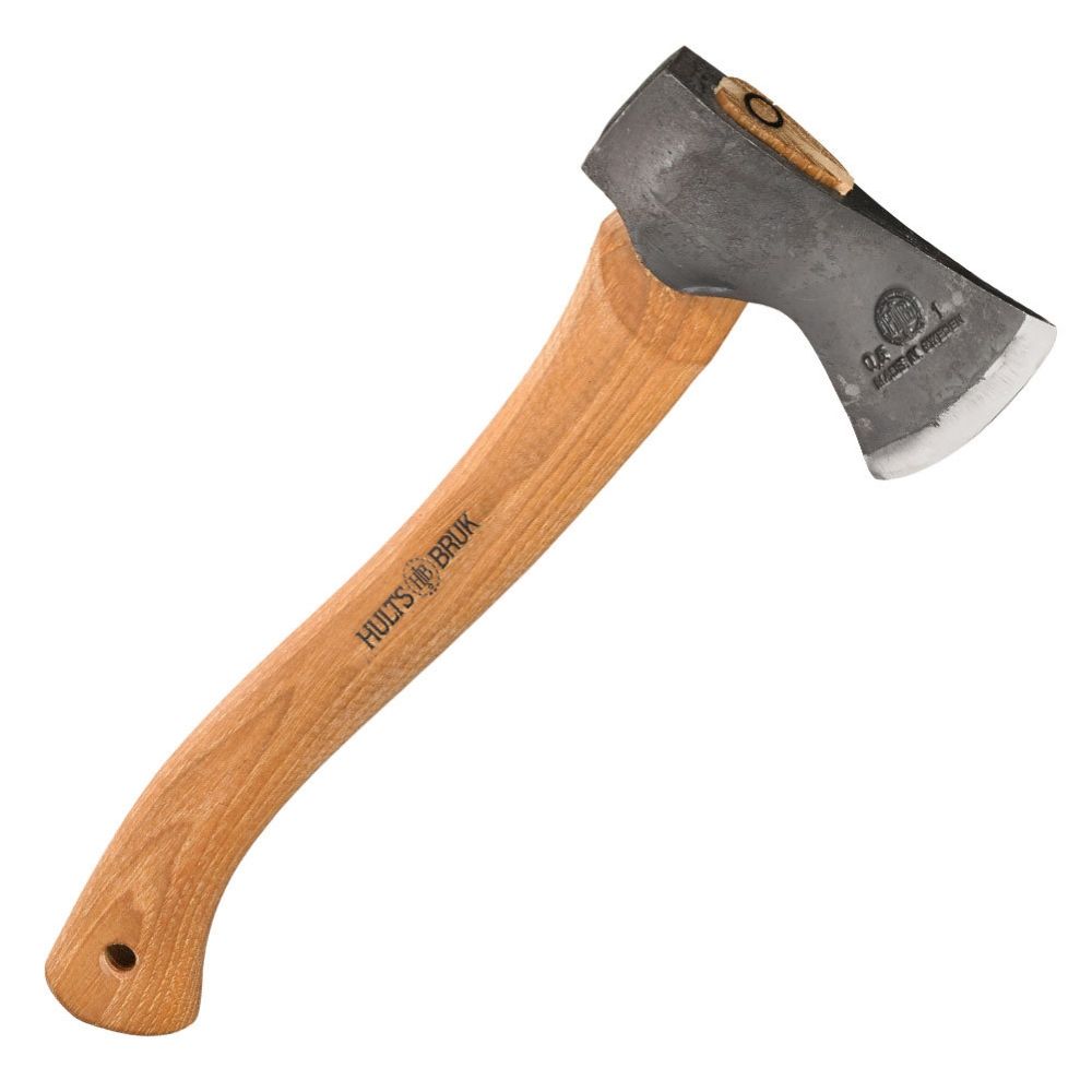 Hults Bruk Almike Hatchet (1 lbs) with 16" Curved Handle