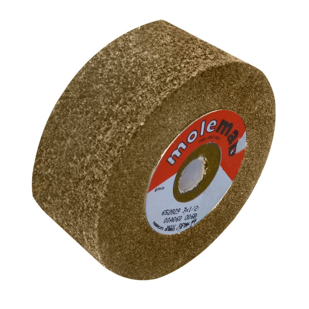 Molemab Grinding Wheel (3-1/2" Diameter) for Industrial Bar Rail Grinder