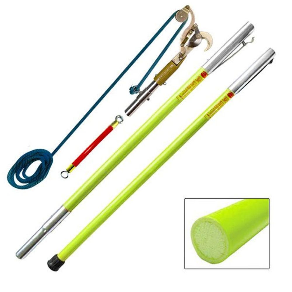 Jameson JE Series Fiberglass Pole Pruner Package with Quick Change Adapter