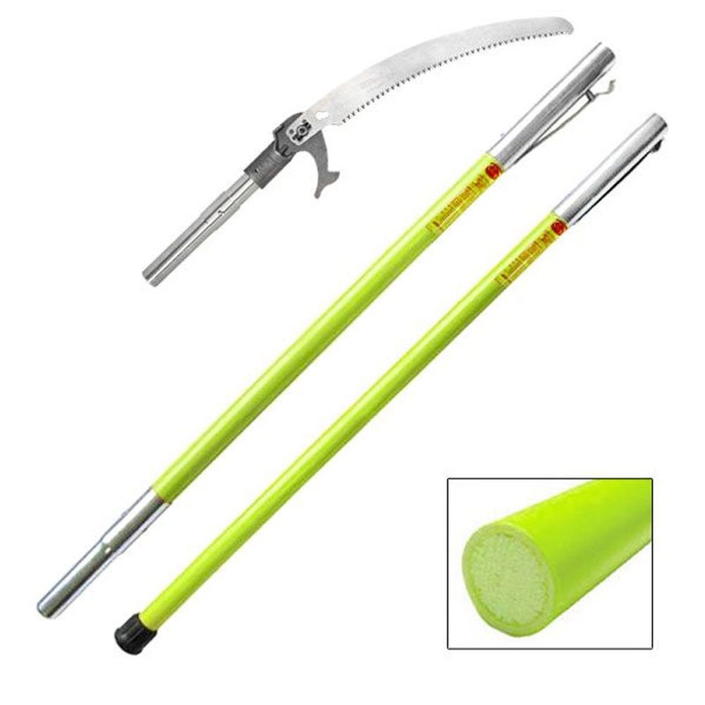 Jameson 12' JE Series Fiberglass Pole Saw Package with Blade and Quick Change Adapter