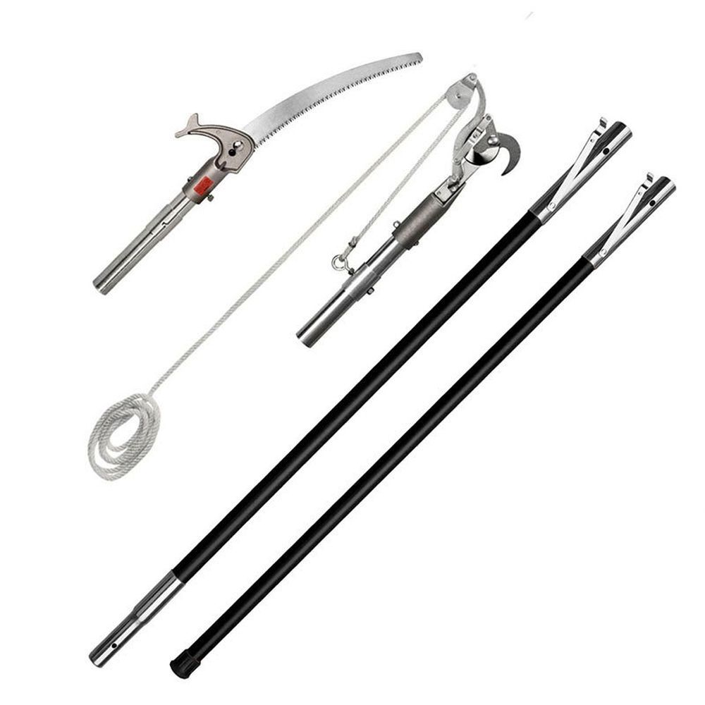 ArborMAX 12' Carbon Fiber Pole Pruner/Saw Package with Quick Change Adapters