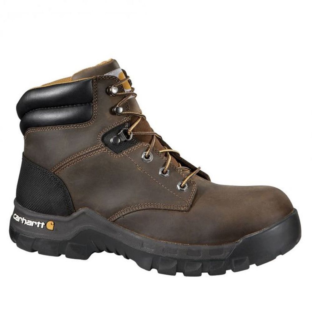 Carhartt 6" Rugged Flex Composite Toe Work Boots (Brown)