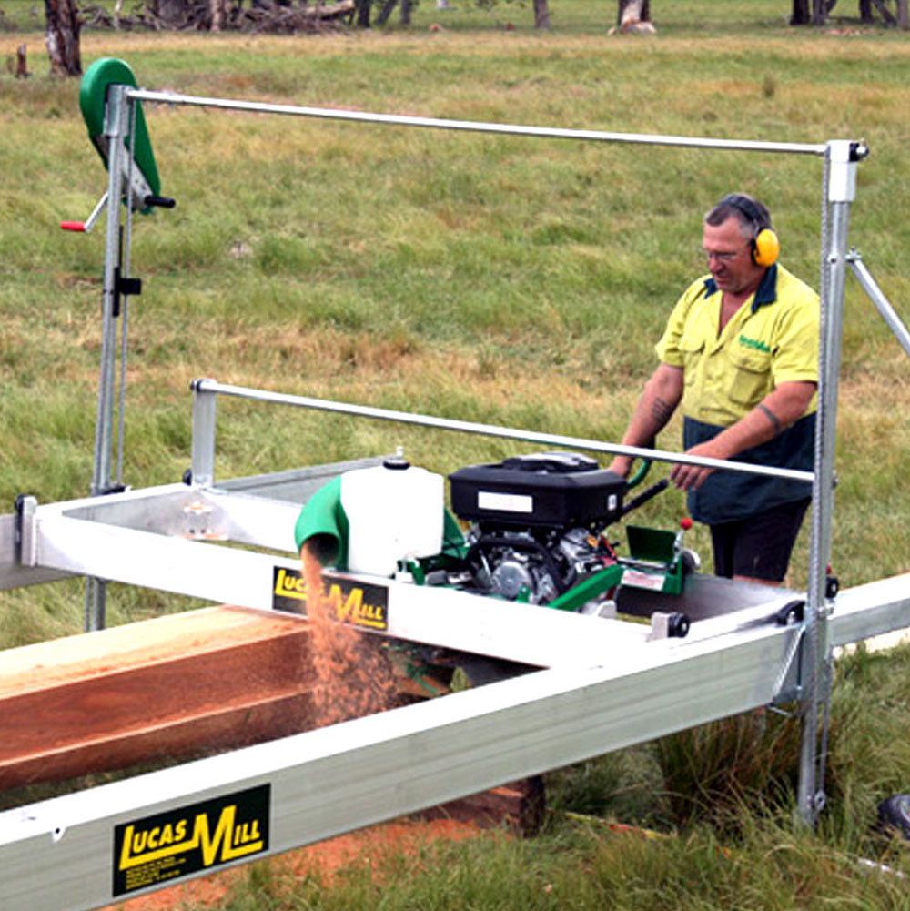 Lucas Mill Model 6-18 Portable Swing Blade Sawmill