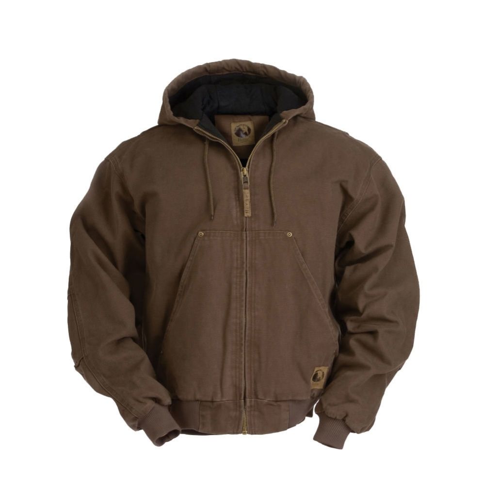 Berne HJ375 Washed Original Quilt Lined Hooded Jacket