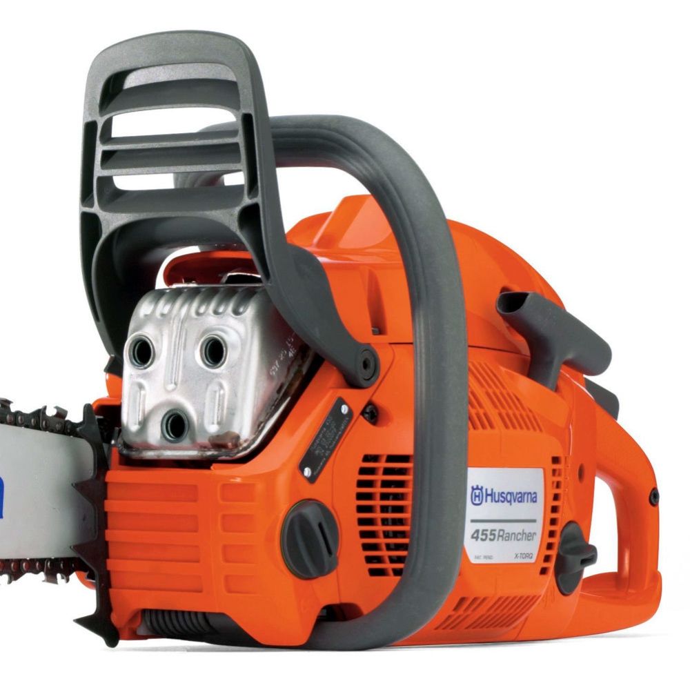 Husqvarna 455 Rancher (55cc) Chainsaw with 20" Bar & 3 Chain Loops