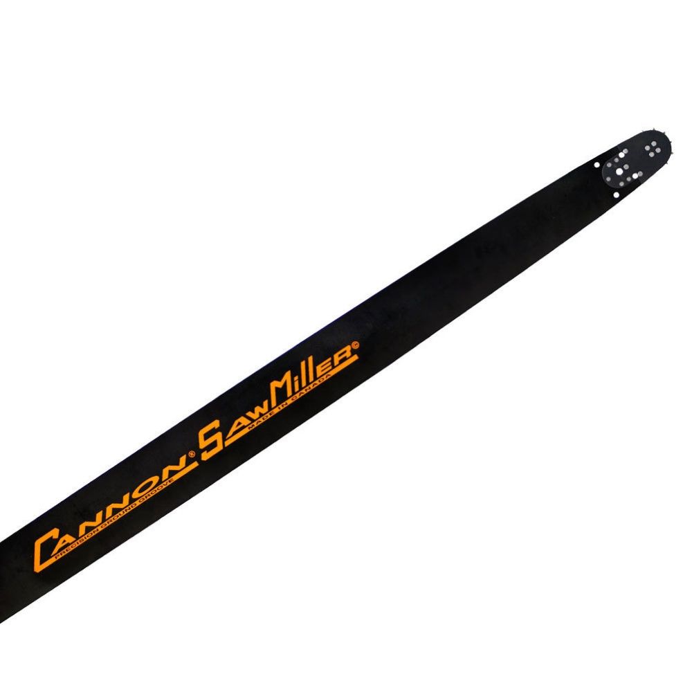 Cannon 87" Replaceable Sprocket Nose Bar For Lucas Mills