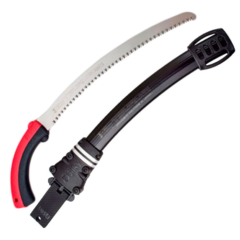 Silky Tsurugi 10.6" (270mm) Curved Pruning Saw & Scabbard Large Teeth 454-27
