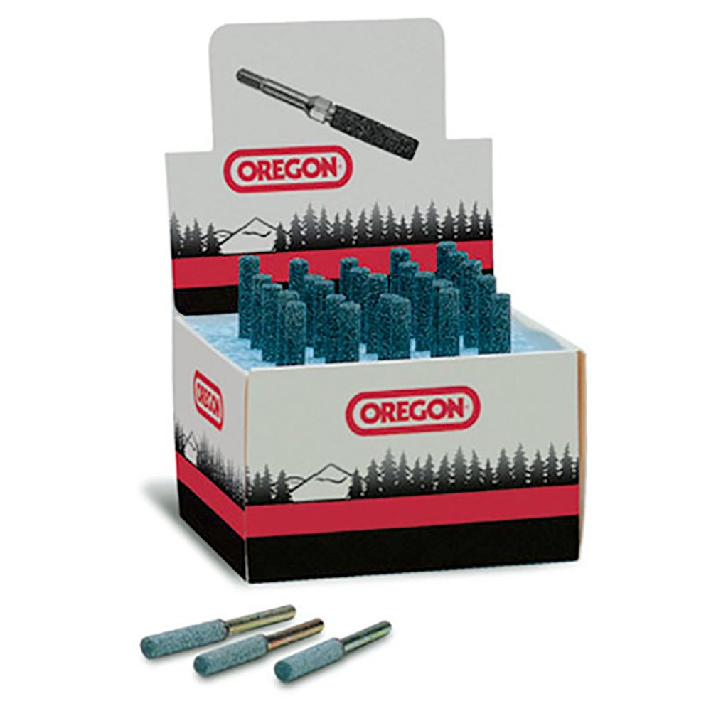Oregon Aluminum Oxide Grinding Stones (Non-Threaded Shaft) - ORF