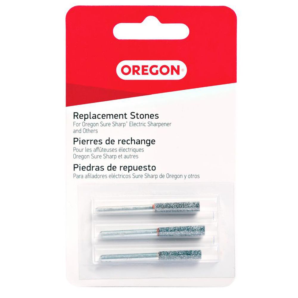 Oregon Grinding Stones (3/16" Non-Threaded) 3 Pack 31396