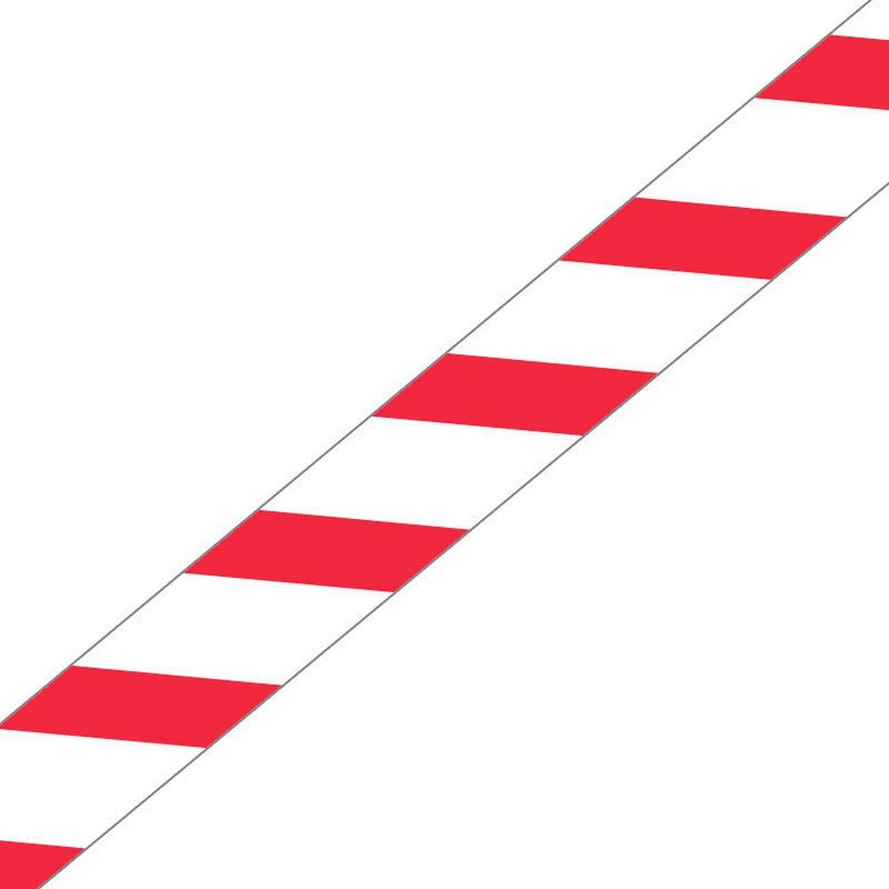 Striped Flagging 300' Roll (Red/White) Box of 144