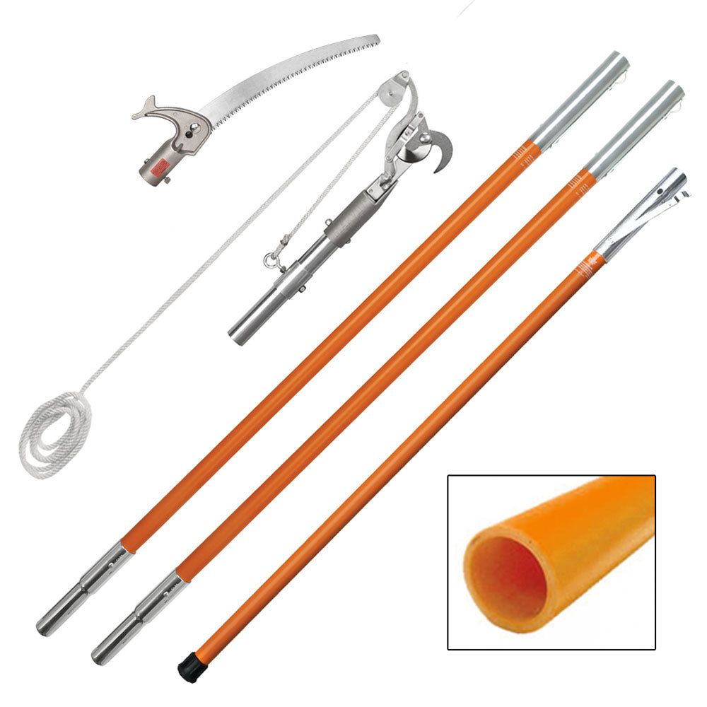 Marvin 18' Fiberglass Pole Pruner/Saw Package with Quick Change Adapter PKG-28B