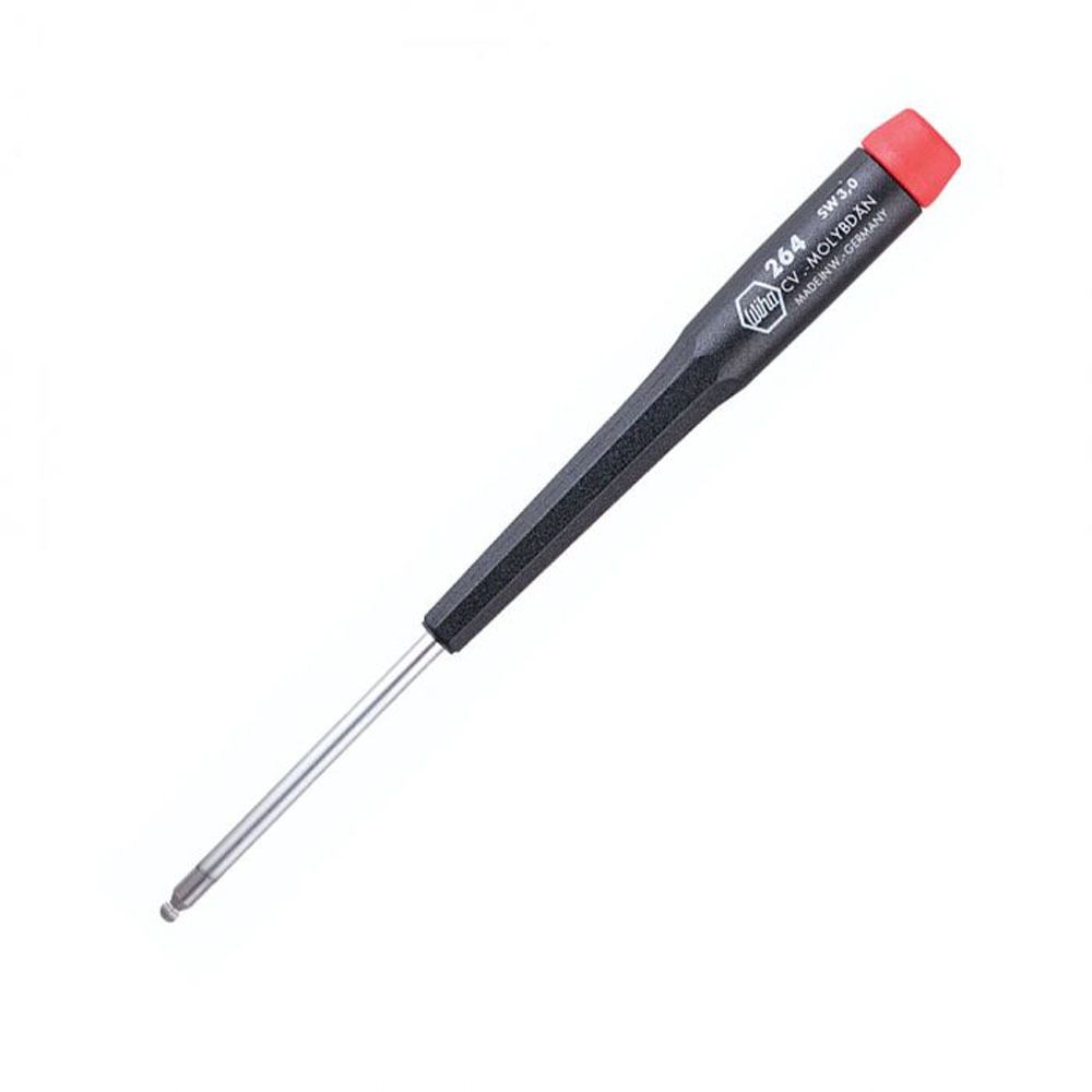 Wiha Precision Ball End Hex Screwdriver 7/64"
