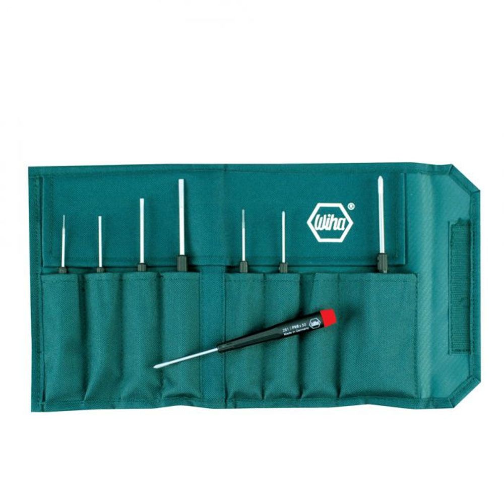 Wiha Precision Slotted & Phillips 8 Pc. Set