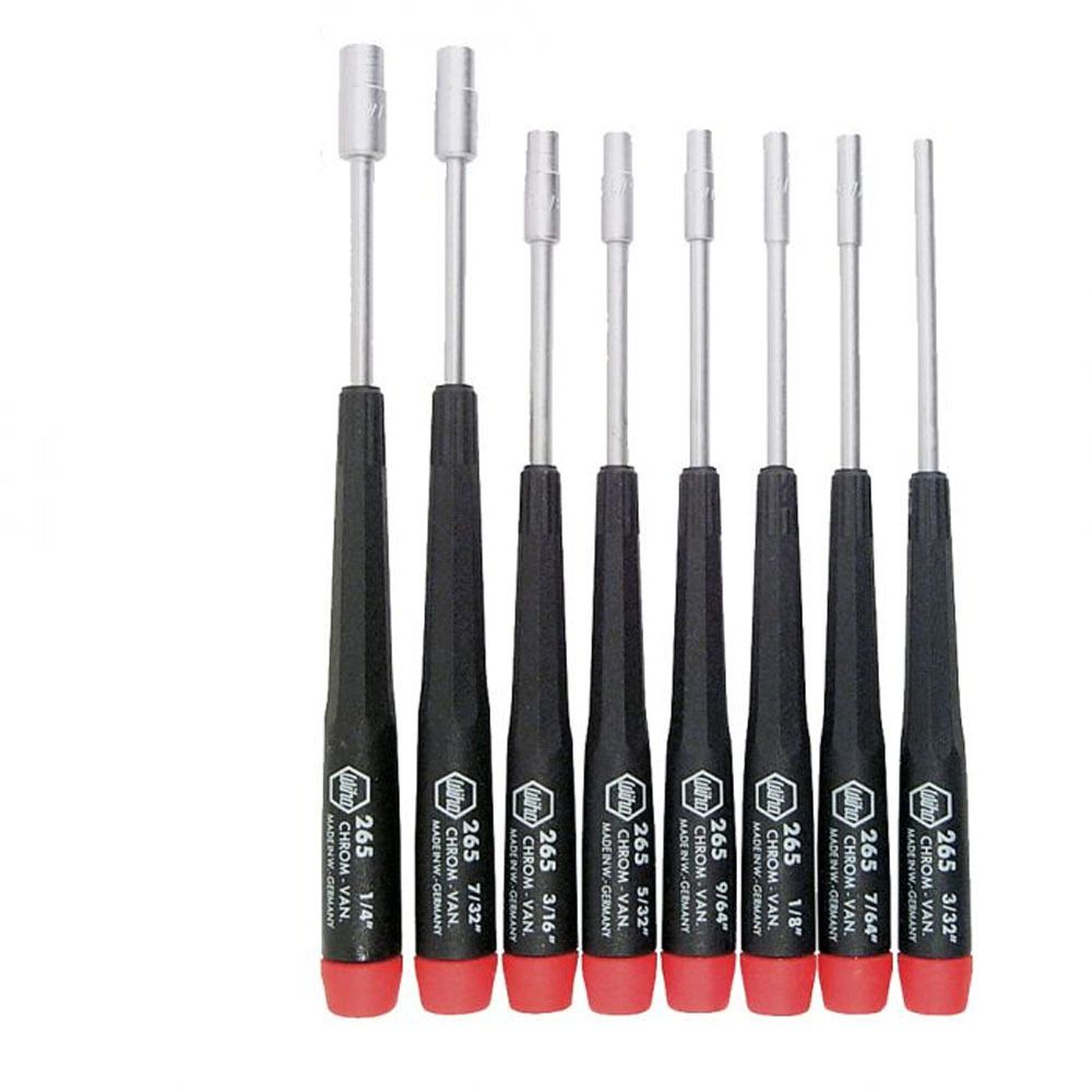 Wiha Precision Inch Nut Driver 8 Pc. Set - 26591