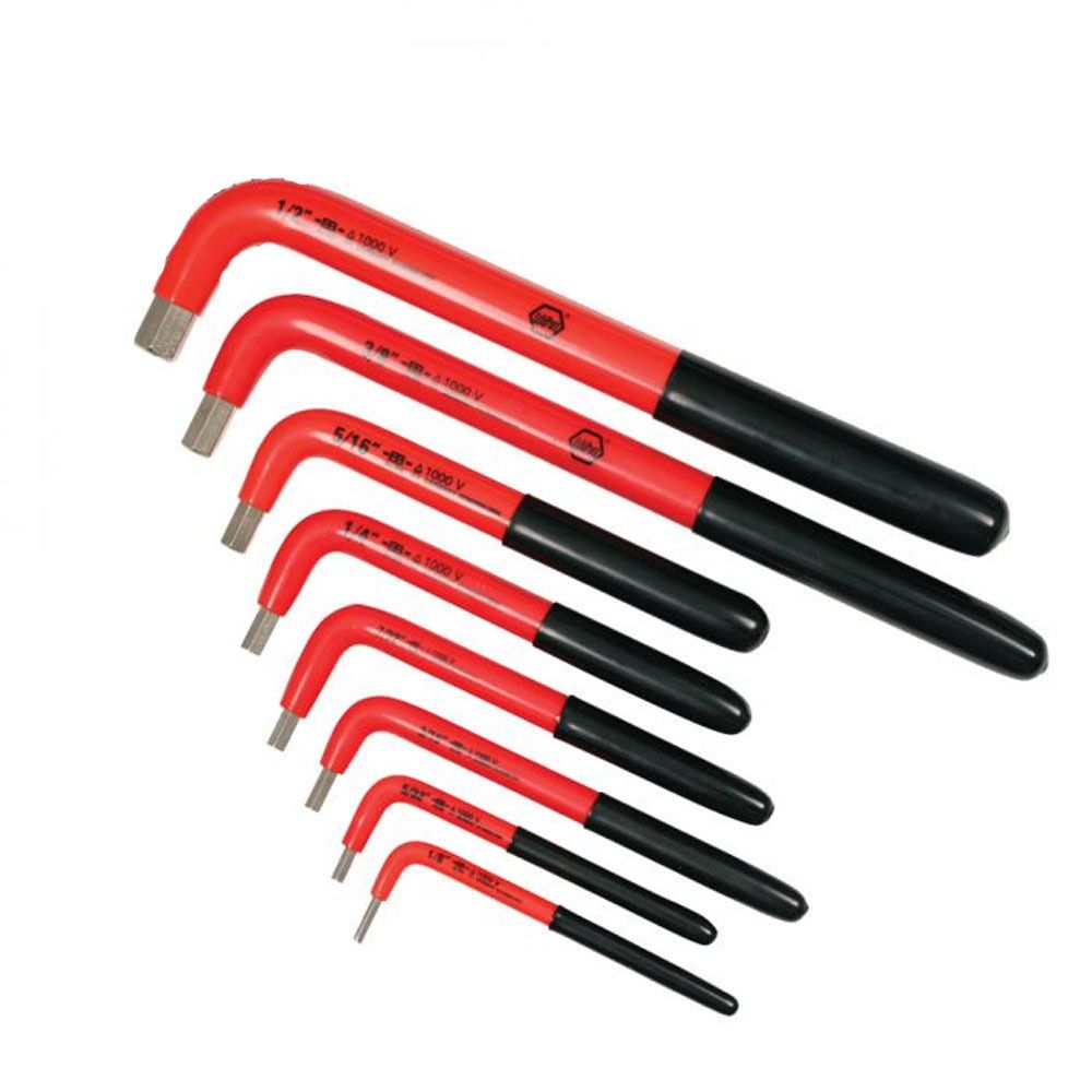 Wiha Insulated Hex Inch 8 Pc. L-Key Set
