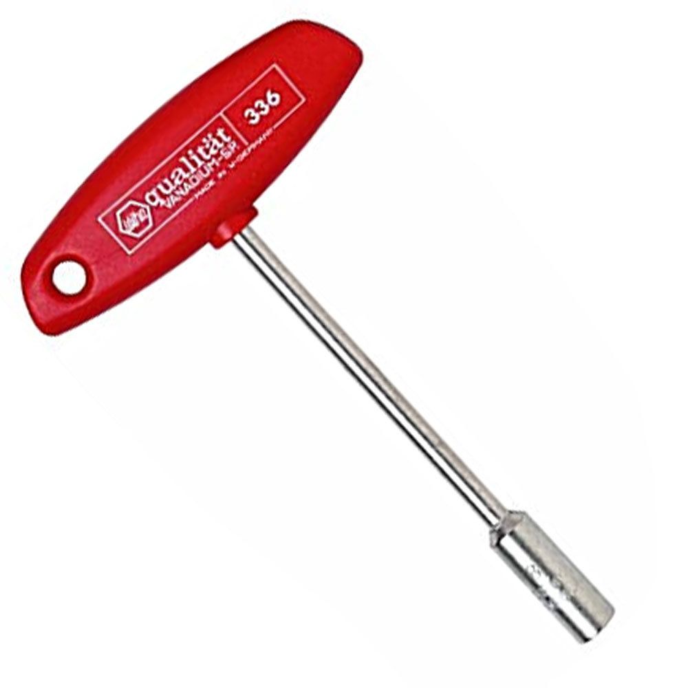 Wiha T-Handle Metric Nut Driver 8.0mm - 33607