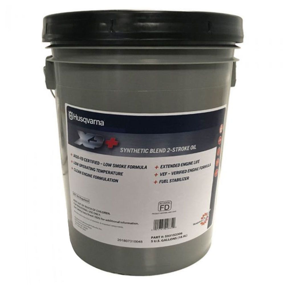 Husqvarna XP+ 2-Stroke Synthetic Blend Oil (5 Gallon Bucket)