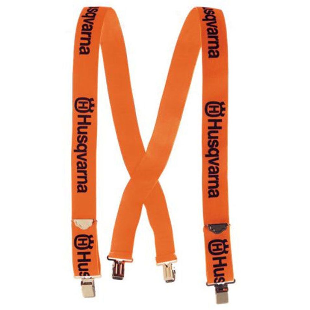 Husqvarna Clip Suspenders (Orange)