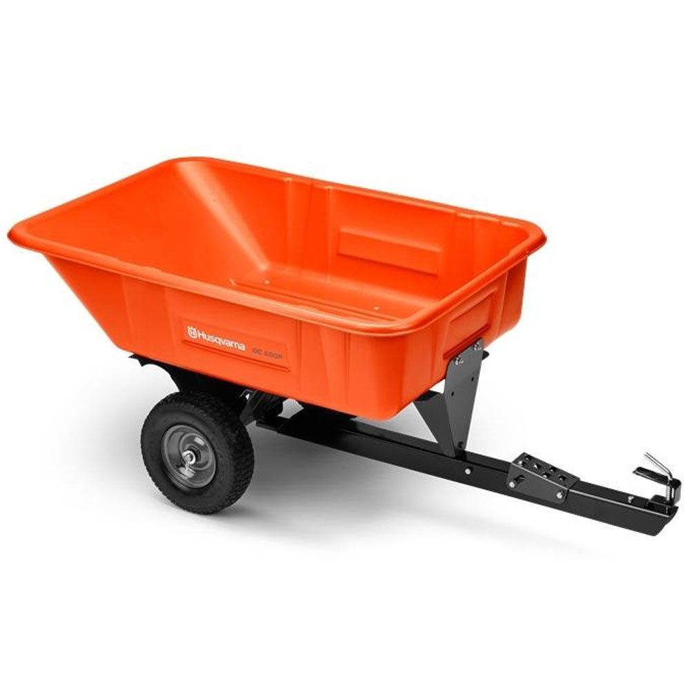 Husqvarna Towable Utility Swivel Dump Cart
