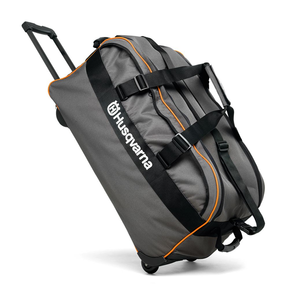 Husqvarna Xplorer Trolley Gear Bag w/Wheels & Retractable Handle
