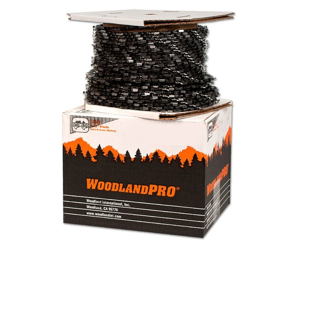 WoodlandPRO 100' Narrow Kerf Chainsaw Chain Reel (20NK 1848 Drive Links) WP100 20NK